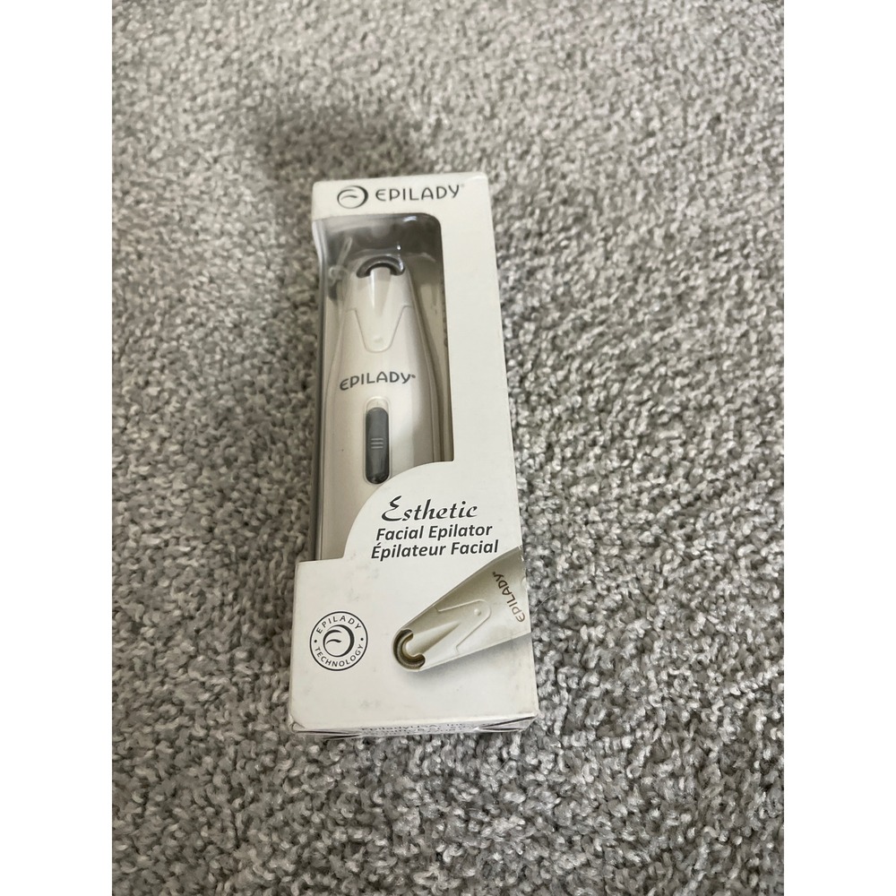 Epilady Esthetic Facial Epilator Hair Removal Tool for Fine Facial Hair White
